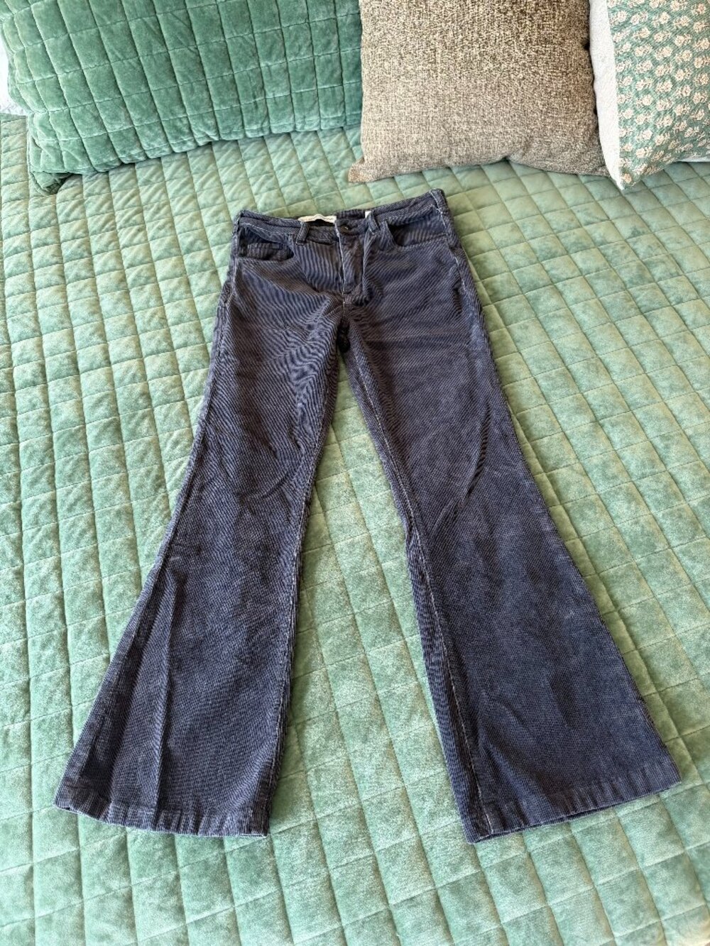 Size 28 Anthropologie Pilcro & the Letterpress High-Rise Boot-Cut Corduroy Pants